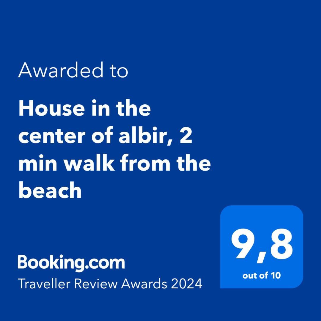 House In The Center Of Albir, 2 Min Walk From The Beach El Albir Ngoại thất bức ảnh